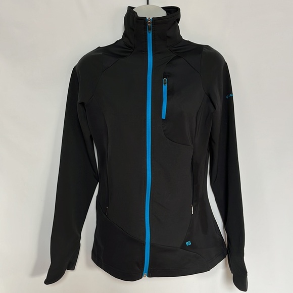 Columbia Omni Shield Advanced Repellency Athletic Full Zip Jacket SIze XS - Picture 2 of 11